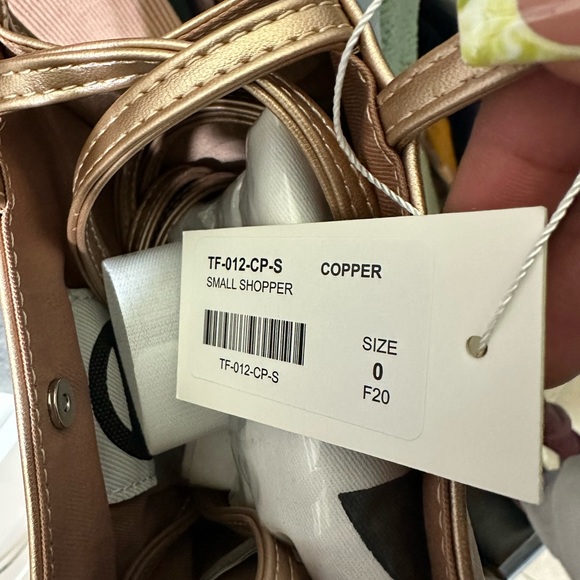 Small Telfar Shopping Bag in Copper - Picture 5 of 6